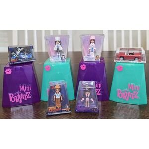 Bratz Mini‎ Dolls Wintertime Rock Angelz Cruiser Motorcyle Koby Dana Yasmin Jade